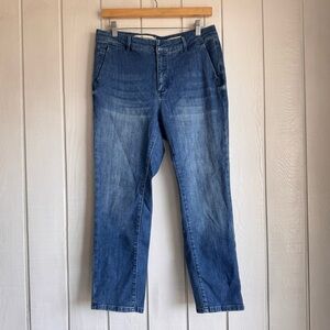 Pilcro & The Letterpress by Anthropologie Denim Cropped Trousers